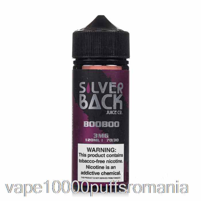 Vape Romania Booboo - Silverback Juice Co. - 120 Ml 0 Mg
